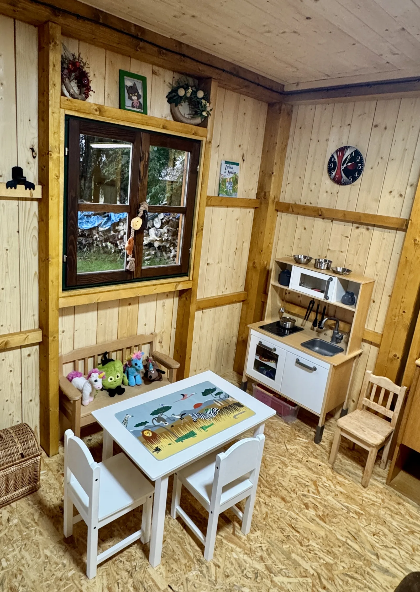 A little Šumava den for small adventurers