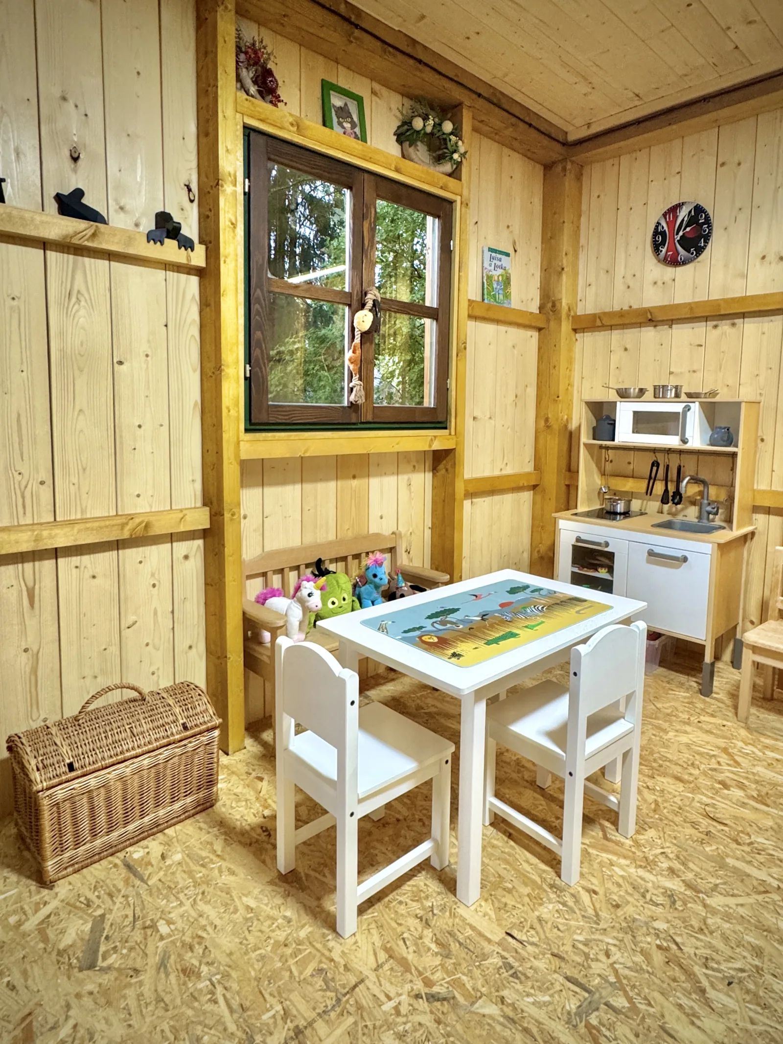 A little Šumava den for small adventurers